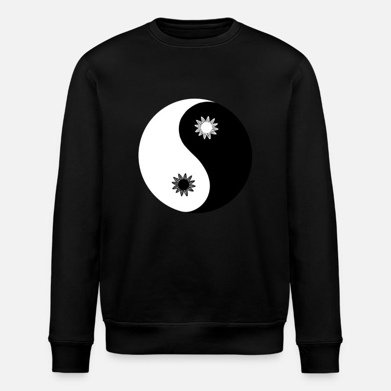 Symbole Yin Yang - Sweat bio ROLLER Stanley/Stella Unisexe - noir