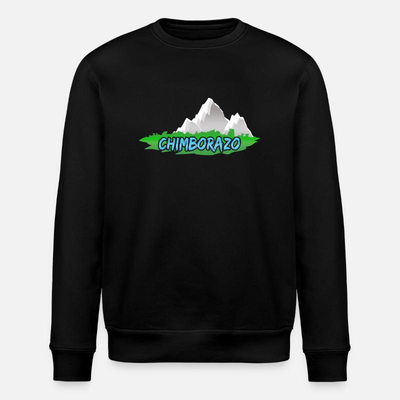 Chimborazo - Stanley/Stella Unisex Bio-Sweatshirt ROLLER - Schwarz
