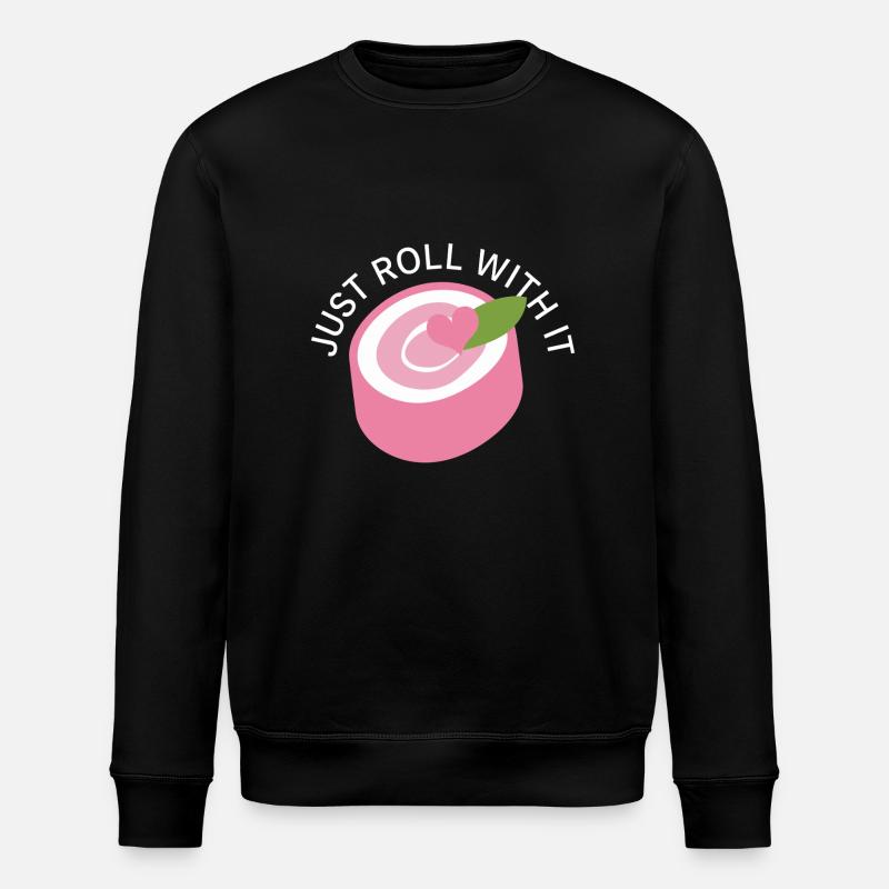 Just Roll With It - Stanley/Stella Unisex Bio-Sweatshirt ROLLER - Schwarz