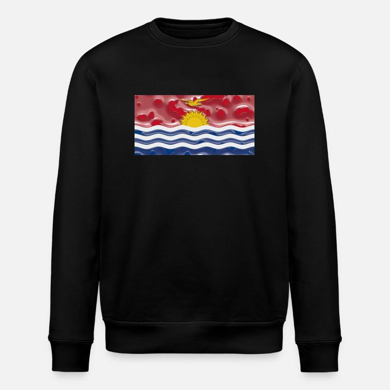 Kiribati Kiribati - Stanley/Stella Unisex Bio-Sweatshirt ROLLER - Schwarz