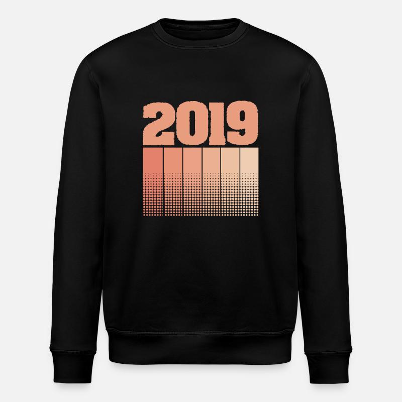 2019 - Stanley/Stella Unisex Bio-Sweatshirt ROLLER - Schwarz