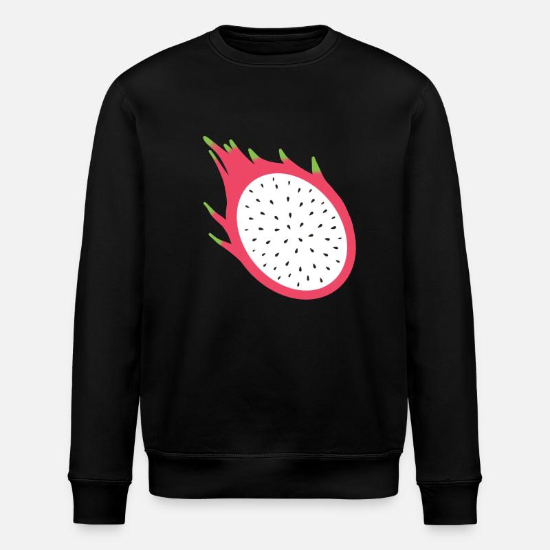 dragonfruit - Stanley/Stella ROLLER Unisex Organic Sweatshirt - black