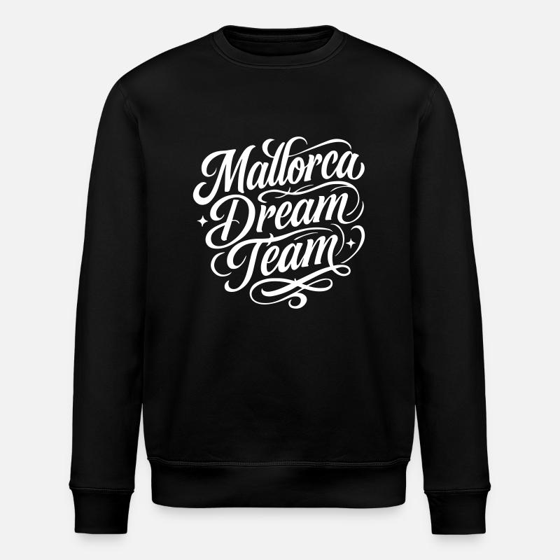 Mallorca Dream Team - Stanley/Stella Unisex Bio-Sweatshirt ROLLER - Schwarz