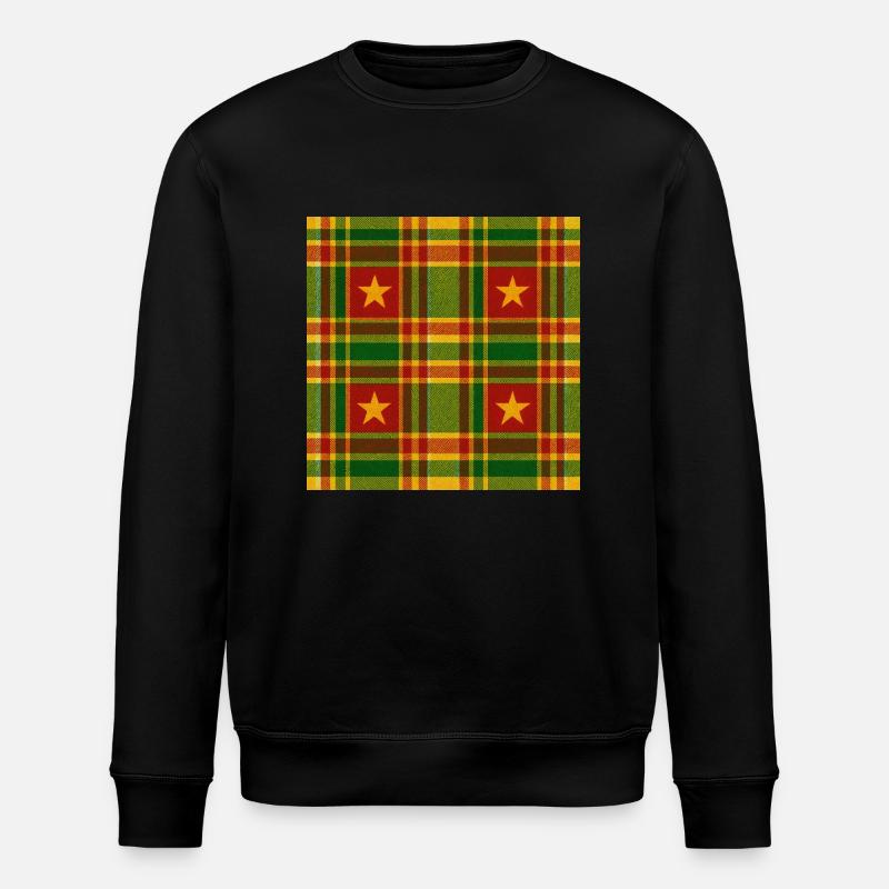 Madras - Stanley/Stella Unisex Bio-Sweatshirt ROLLER - Schwarz