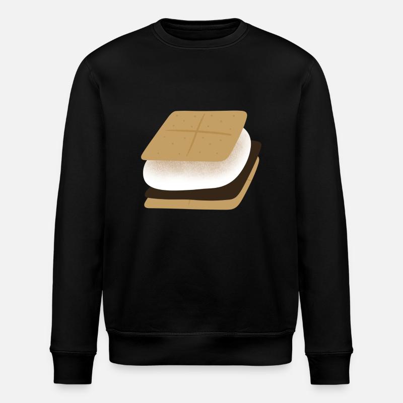 Smores - Stanley/Stella ROLLER Unisex Organic Sweatshirt - black