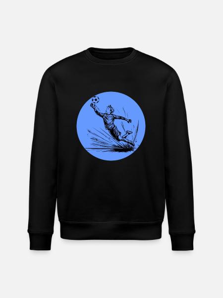 Goalkeeper - Stanley/Stella ROLLER Unisex Organic Sweatshirt - black