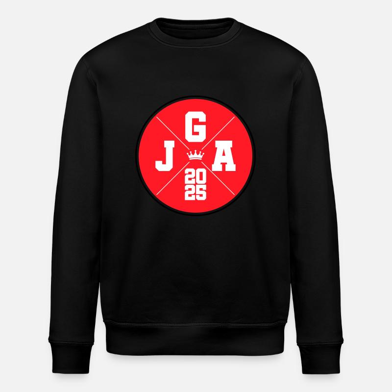 Jga 2025 Krone Junggesellen - Stanley/Stella Unisex Bio-Sweatshirt ROLLER - Schwarz