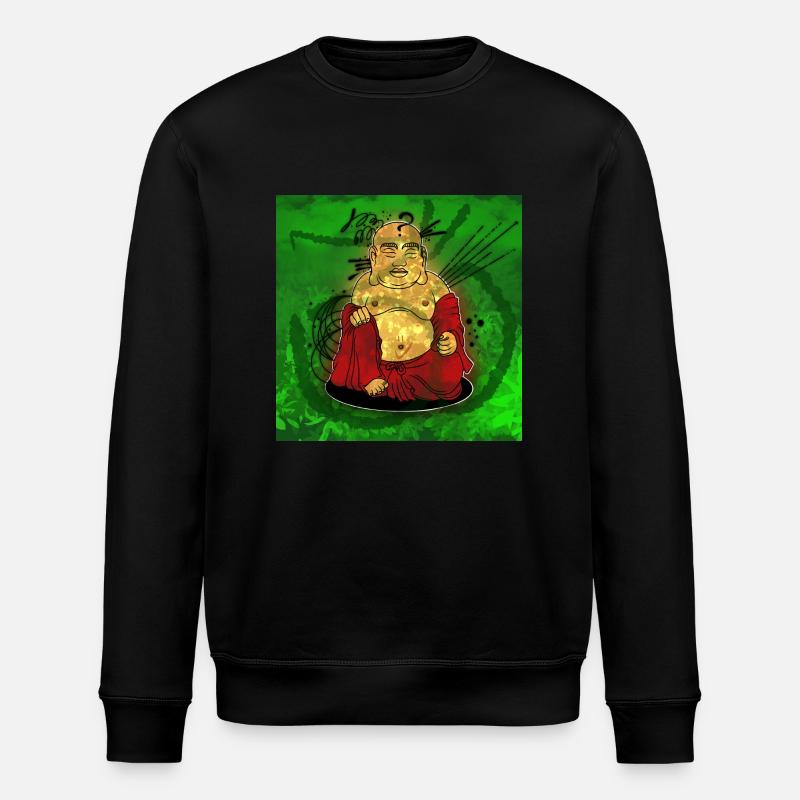 Bouddha - Sweat bio ROLLER Stanley/Stella Unisexe - noir