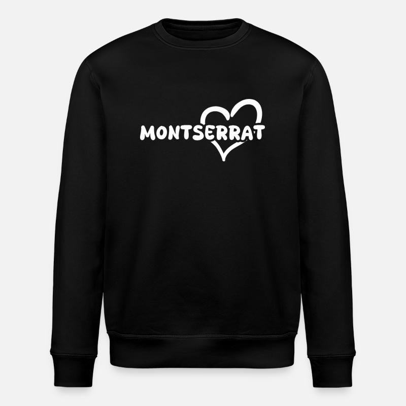 Cadeau pour Montserrat - Sweat bio ROLLER Stanley/Stella Unisexe - noir