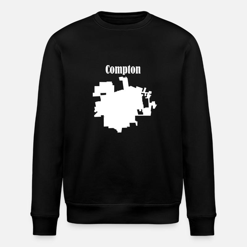 Compton - Stanley/Stella ROLLER Unisex Organic Sweatshirt - black