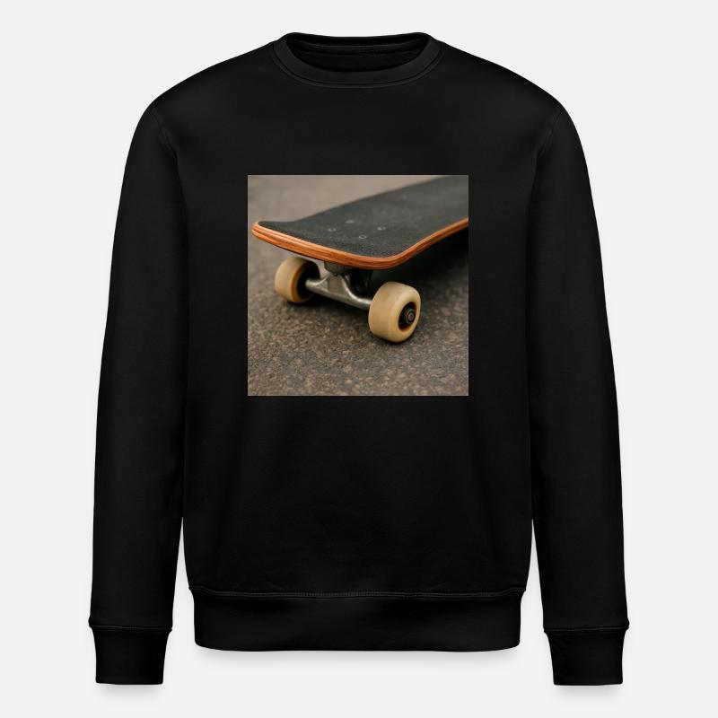 Sport - Skateboard - Stanley/Stella Unisex Bio-Sweatshirt ROLLER - Schwarz