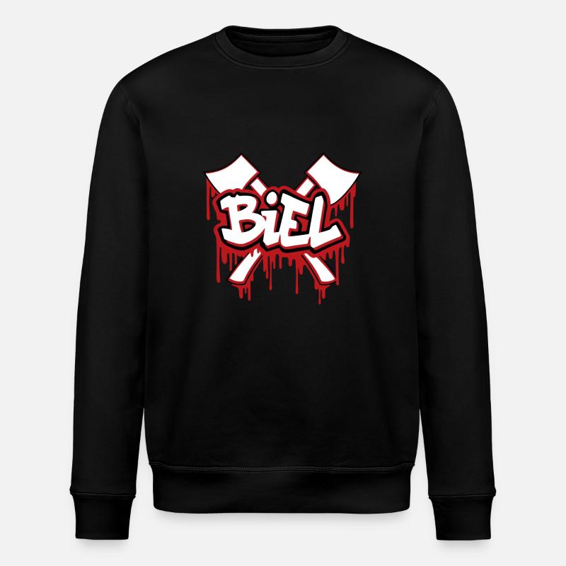 BIEL BIENNE - Sweat bio ROLLER Stanley/Stella Unisexe - noir