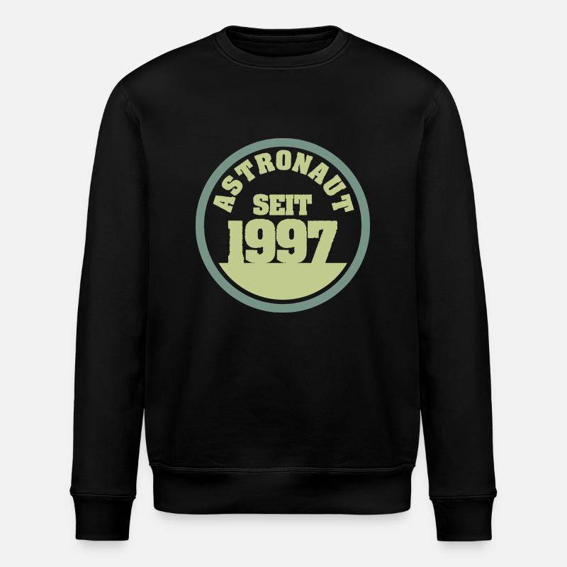 geboren 1997 - Stanley/Stella Unisex Bio-Sweatshirt ROLLER - Schwarz