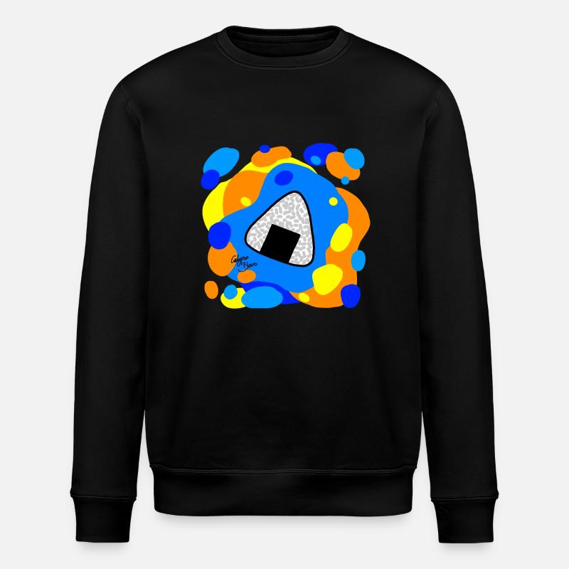 Onigiri - Calypso Blous - Stanley/Stella Unisex Bio-Sweatshirt ROLLER - Schwarz