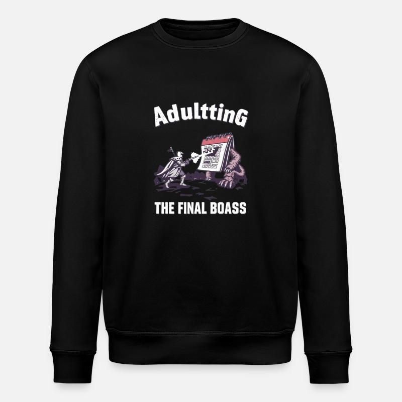 Final Fight Calender - Stanley/Stella Unisex Bio-Sweatshirt ROLLER - Schwarz