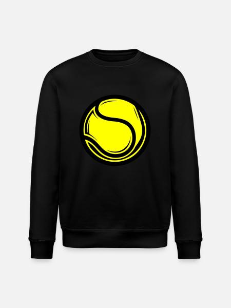 Tennisball Symbol - Stanley/Stella Unisex Bio-Sweatshirt ROLLER - Schwarz