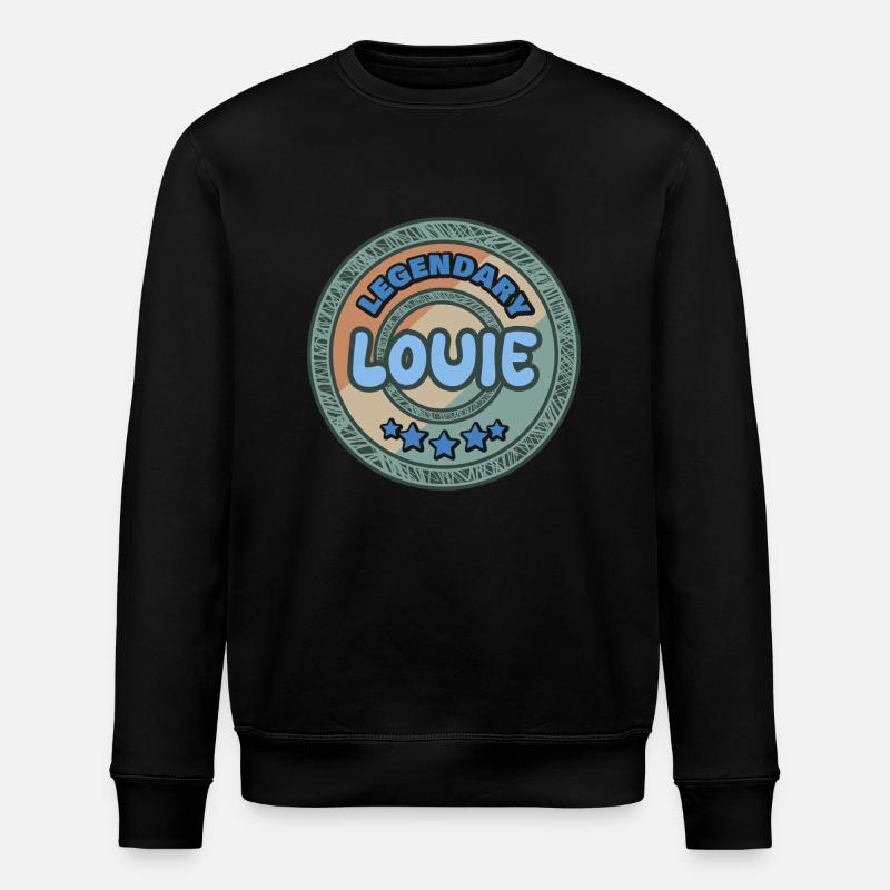 Idée cadeau Louie - Sweat bio ROLLER Stanley/Stella Unisexe - noir