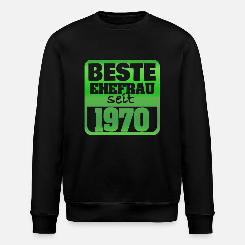 1970 - Stanley/Stella Unisex Bio-Sweatshirt ROLLER - Schwarz