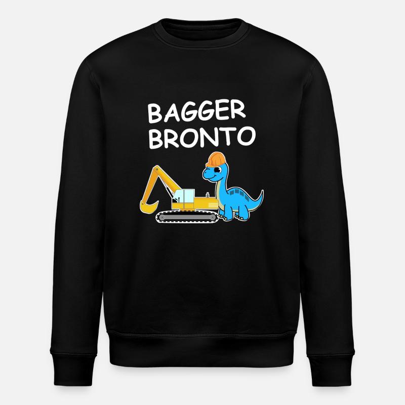 Bagger Bronto - Stanley/Stella Unisex Bio-Sweatshirt ROLLER - Schwarz