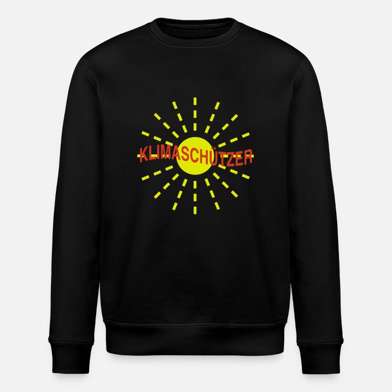 Klimaschützer - Stanley/Stella Unisex Bio-Sweatshirt ROLLER - Schwarz