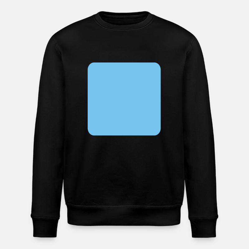 Quadratroundedges - Stanley/Stella Unisex Bio-Sweatshirt ROLLER - Schwarz