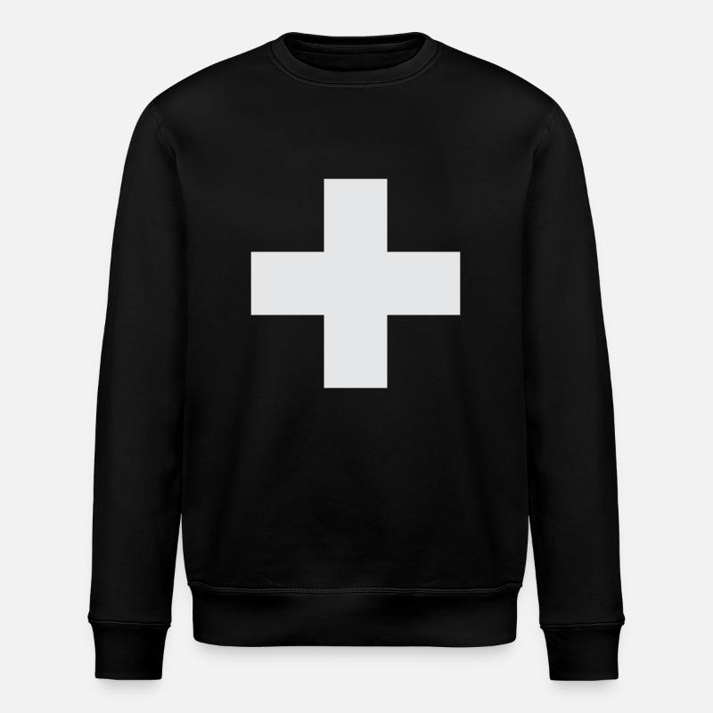 croix - Sweat bio ROLLER Stanley/Stella Unisexe - noir