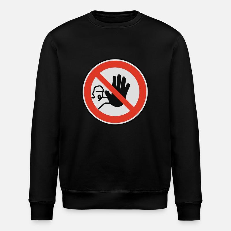 Stop There - Stanley/Stella ROLLER Unisex Organic Sweatshirt - black