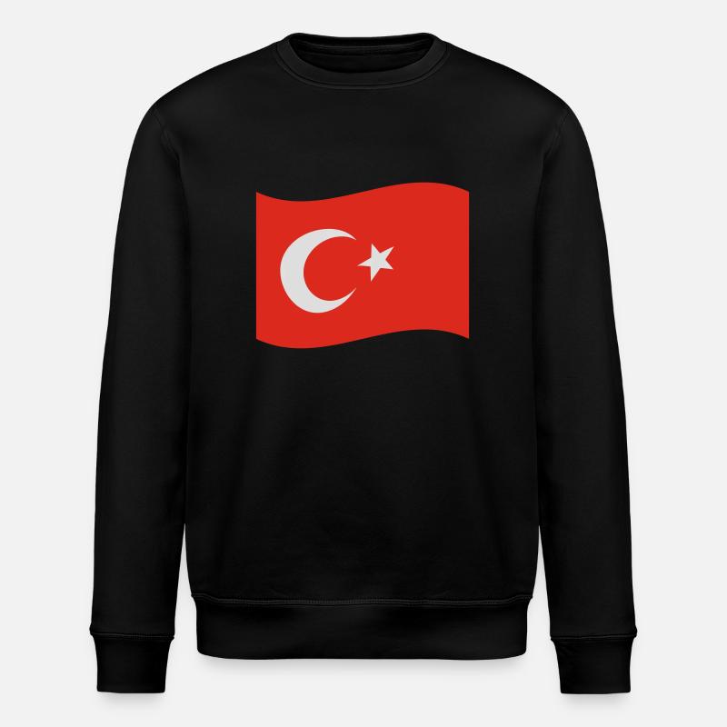 turquie - Sweat bio ROLLER Stanley/Stella Unisexe - noir