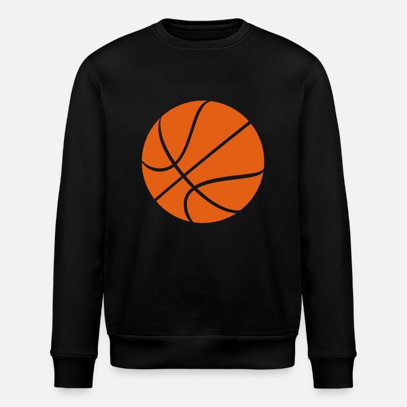 ballon de basket - Sweat bio ROLLER Stanley/Stella Unisexe - noir