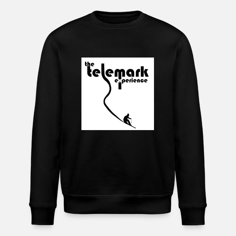 Telemark eXperience - Stanley/Stella Unisex Bio-Sweatshirt ROLLER - Schwarz