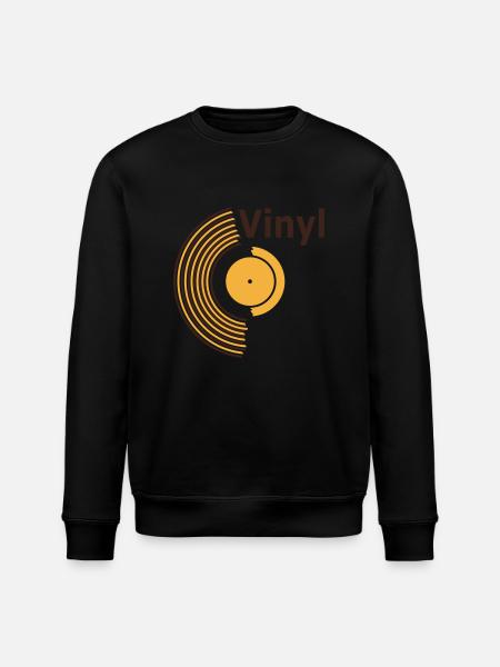 vinyl v1 (© alteerian) - Stanley/Stella ROLLER Unisex Organic Sweatshirt - black