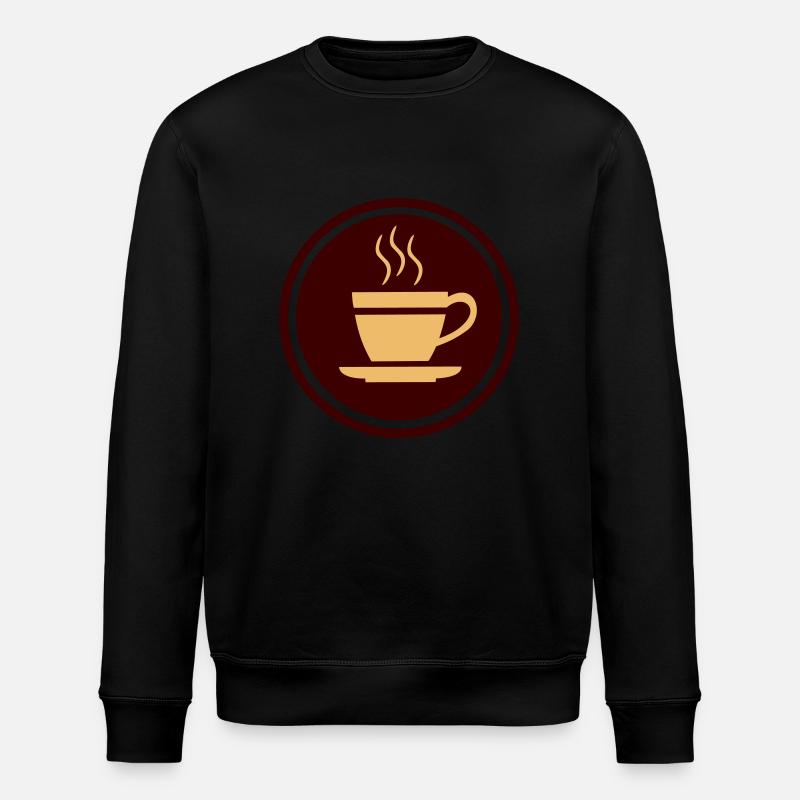 Kaffee - Stanley/Stella Unisex Bio-Sweatshirt ROLLER - Schwarz