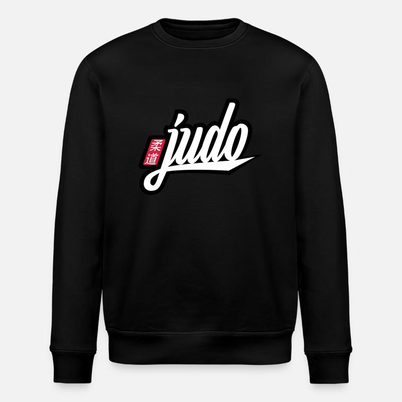 judo - Sweat bio ROLLER Stanley/Stella Unisexe - noir