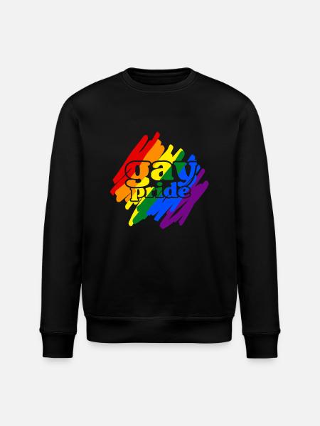 Gay__N006 - Stanley/Stella ROLLER Unisex Organic Sweatshirt - black