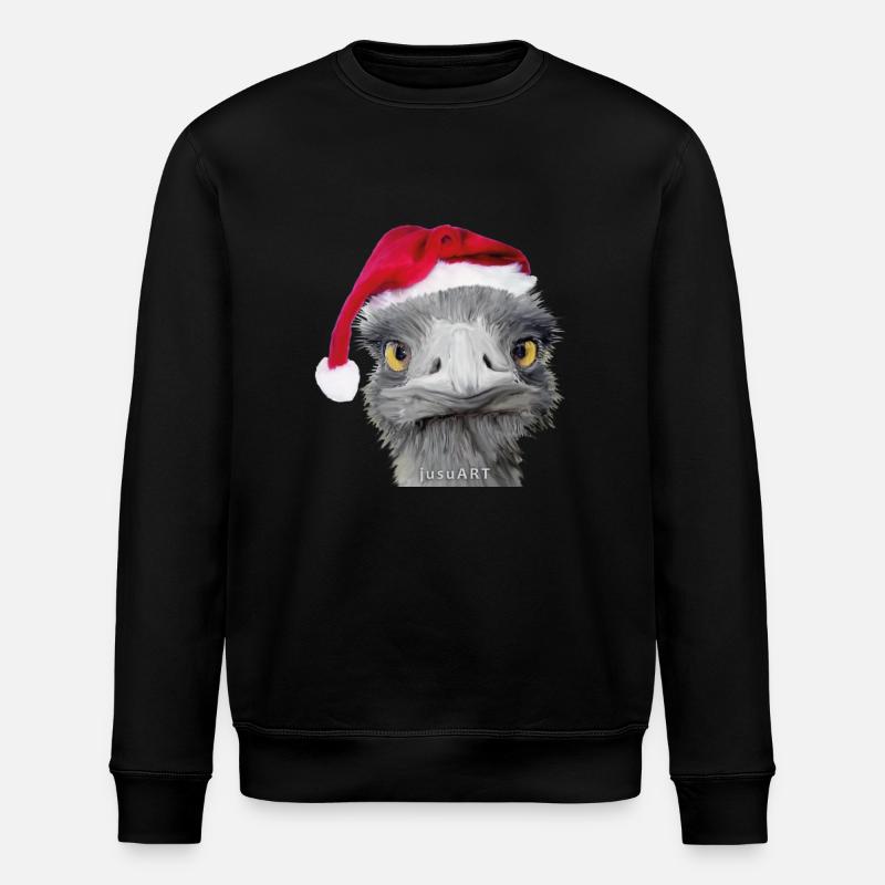 Nikolaus Strauss - Stanley/Stella Unisex Bio-Sweatshirt ROLLER - Schwarz