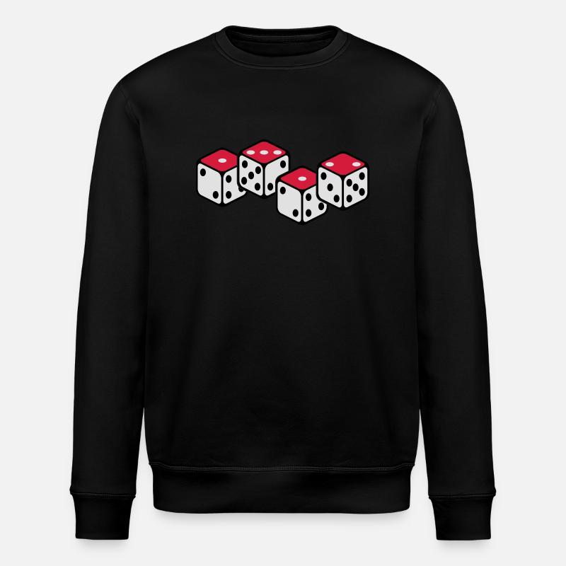 ACAB cube - Stanley/Stella ROLLER Unisex Organic Sweatshirt - black