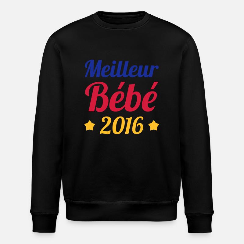 Meilleur Bébé 2016 | Naissance - Sweat bio ROLLER Stanley/Stella Unisexe - noir