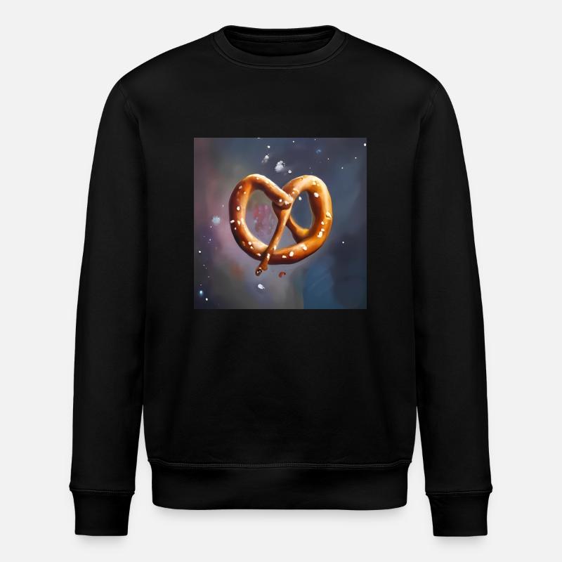 Galaxie Bretzel - Sweat bio ROLLER Stanley/Stella Unisexe - noir
