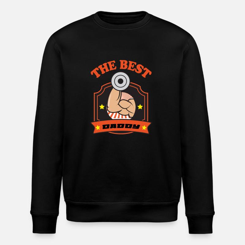 THE BEST DADDY - Sweat bio ROLLER Stanley/Stella Unisexe - noir