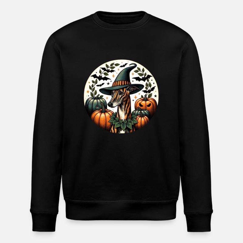 Halloween gestromt - Stanley/Stella Unisex Bio-Sweatshirt ROLLER - Schwarz
