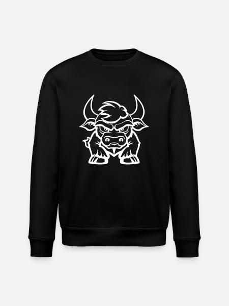 stier - Stanley/Stella Unisex Bio-Sweatshirt ROLLER - Schwarz