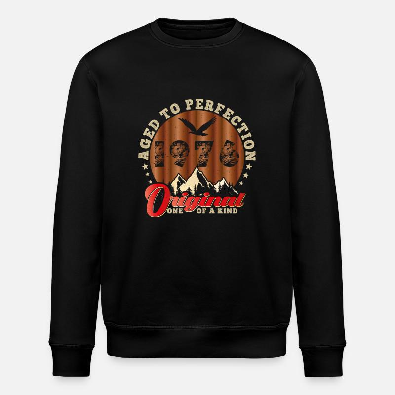 Anniversaire emblématique de 1976 - Sweat bio ROLLER Stanley/Stella Unisexe - noir