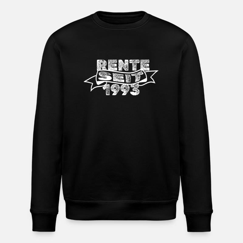 1993 - Sweat bio ROLLER Stanley/Stella Unisexe - noir