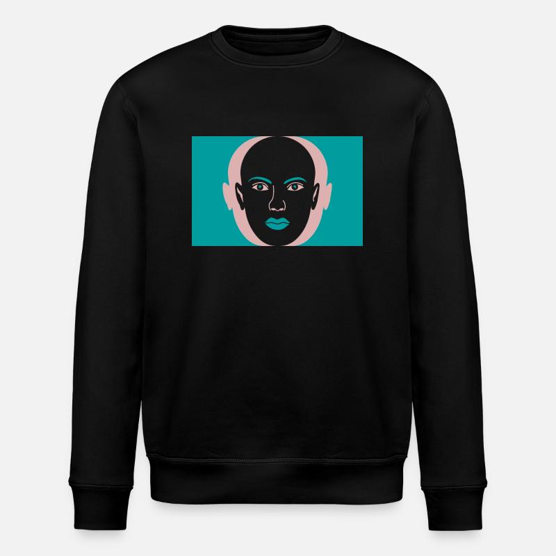 Design féminin - Sweat bio ROLLER Stanley/Stella Unisexe - noir