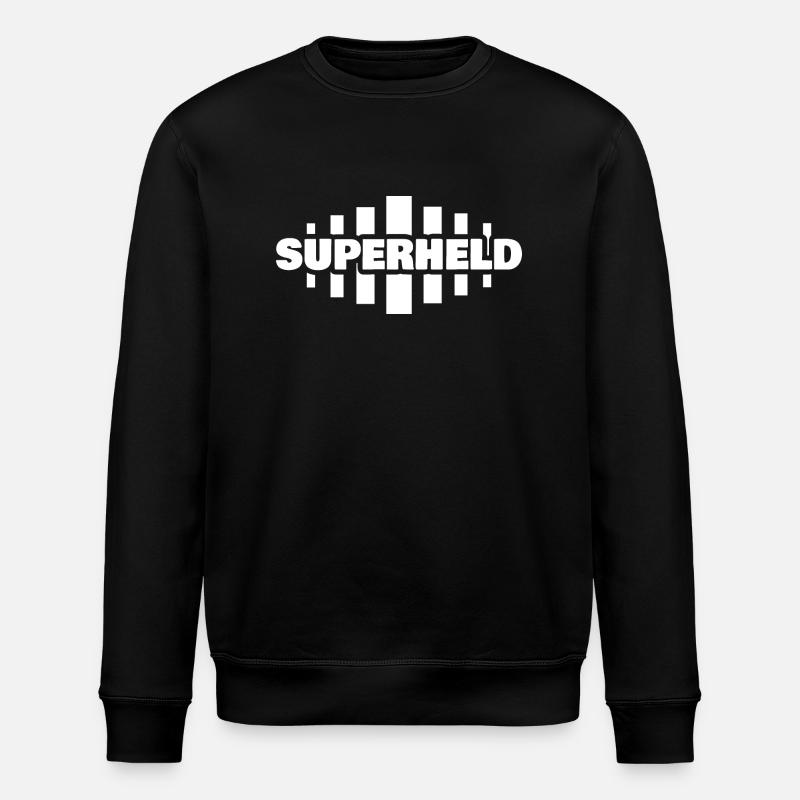 Cadeau pour super-héros - Sweat bio ROLLER Stanley/Stella Unisexe - noir