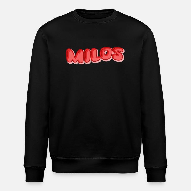 Cadeau pour Milos - Sweat bio ROLLER Stanley/Stella Unisexe - noir