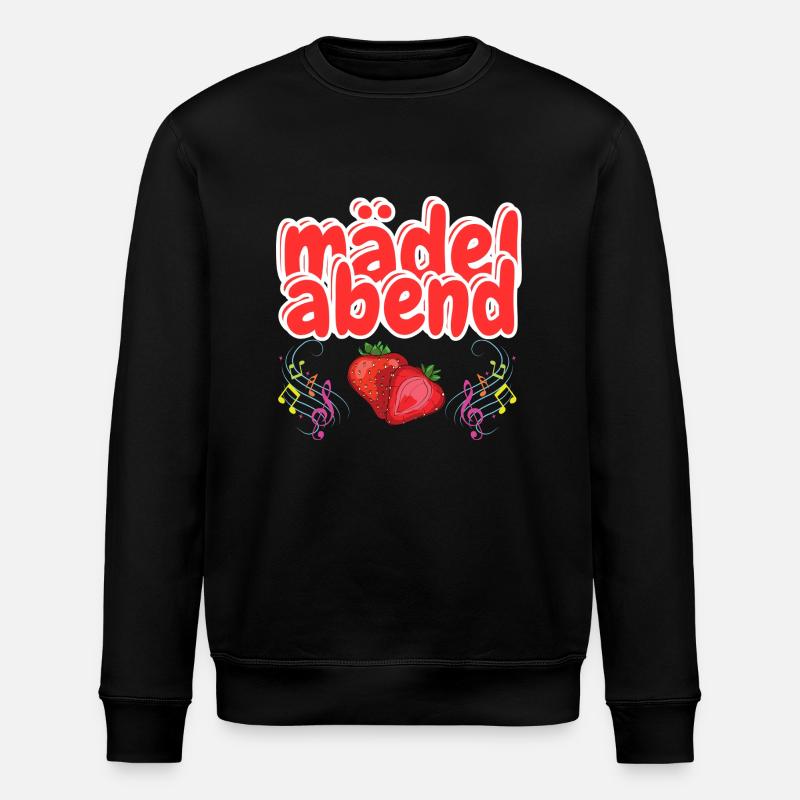 Mädelabend - Stanley/Stella Unisex Bio-Sweatshirt ROLLER - Schwarz