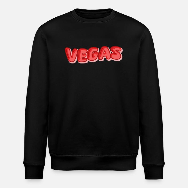Urlaub Vegas - Stanley/Stella Unisex Bio-Sweatshirt ROLLER - Schwarz
