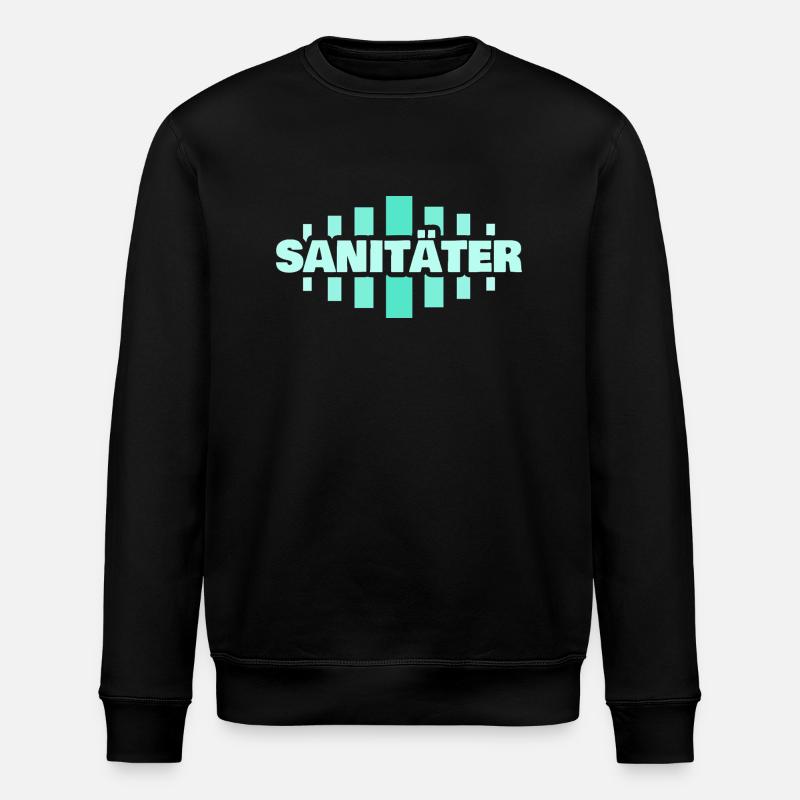 Beruf Sanitaeter - Stanley/Stella Unisex Bio-Sweatshirt ROLLER - Schwarz