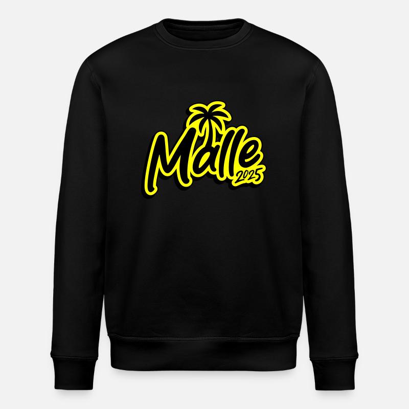 Palmier Malle 2025 - Sweat bio ROLLER Stanley/Stella Unisexe - noir